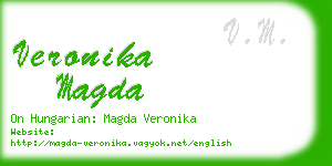 veronika magda business card